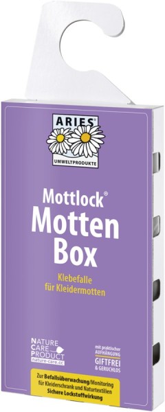 Mottlock Kleidermottenbox - Klebefalle, Stück