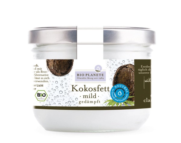 Kokosfett mild gedämpft desodoriert, 400ml