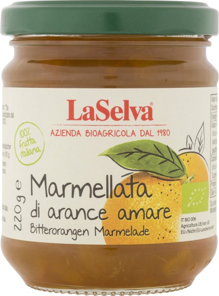 Marmellata di arance amare - Bitterorangenmarmel., 220g