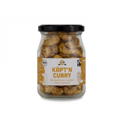 Cashewkerne Ofengeröstet mit Curry & Salz, 133g