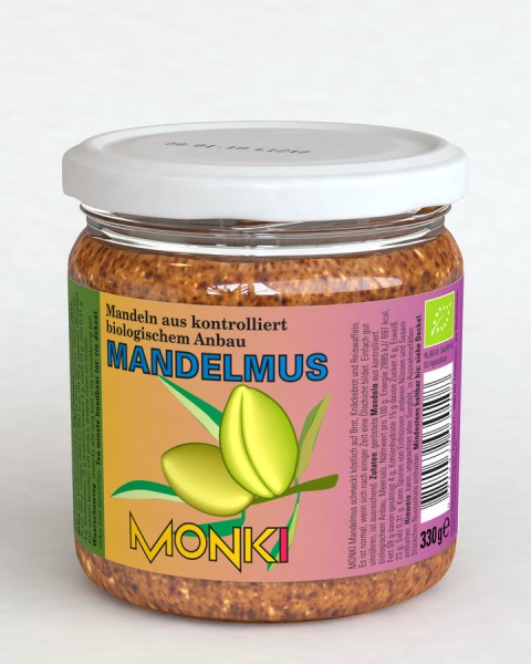 Mandelmus geröstet braun, 330g