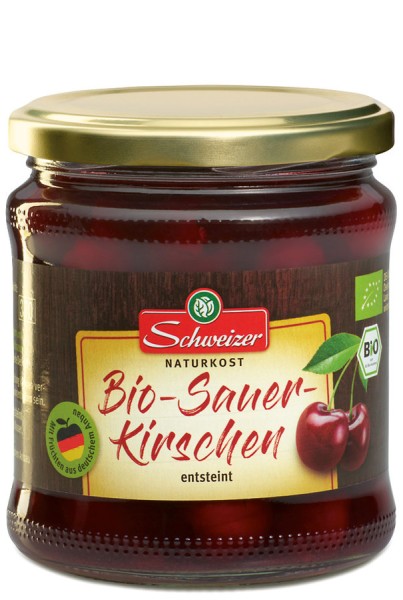 Sauerkirschen entsteint, 370ml