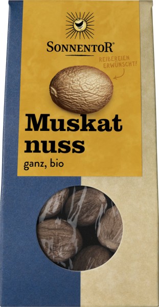 Muskatnüsse ganz, 25g