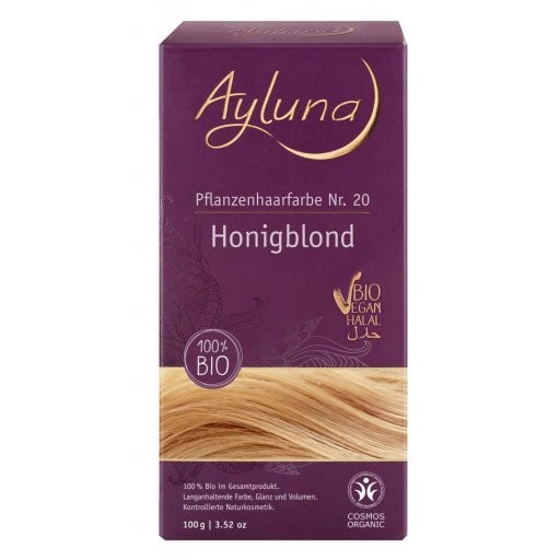 Pflanzenhaarfarbe Honigblond, 100g