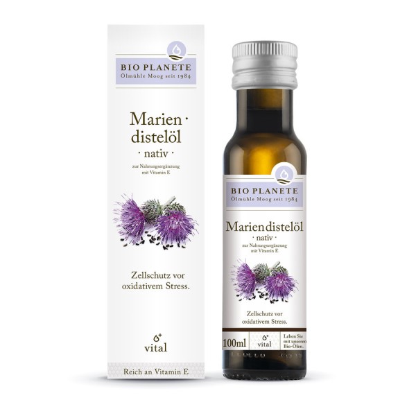 Mariendistelöl nativ, 100ml