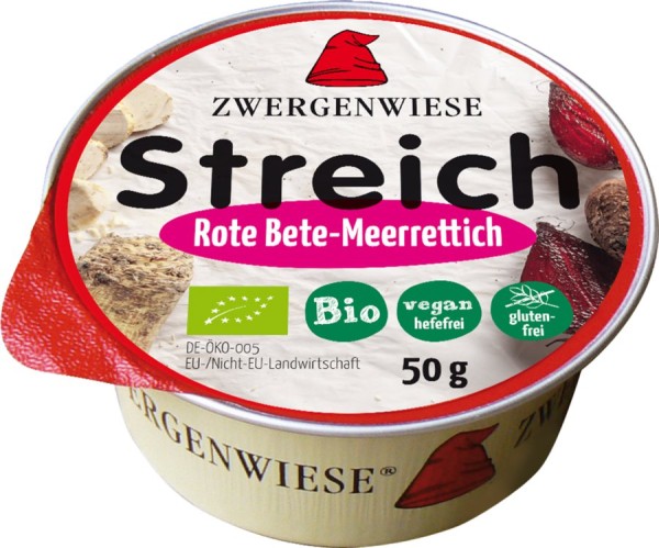 Kleiner Streich Rote Bete-Meerrettich glutenfrei, 50g