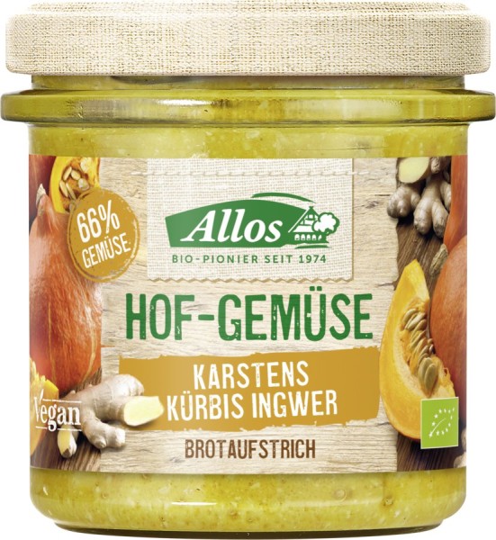 Hofgemüse Karstens Kürbis-Ingwer glutenfrei, 135g