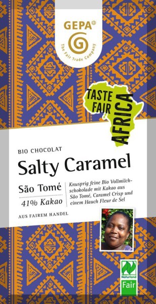 Tafel Vollmilch Salty Caramel FairTrade, 80g