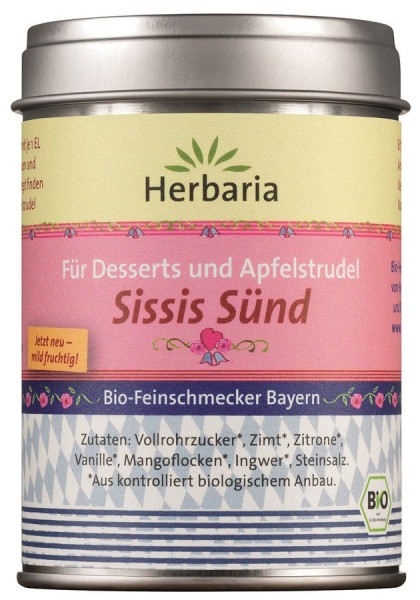 Sissis Sünd - Apfelstrudelgewürz, 100g