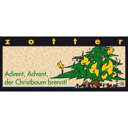 Advent, Advent der Christbaum brennt, 70g