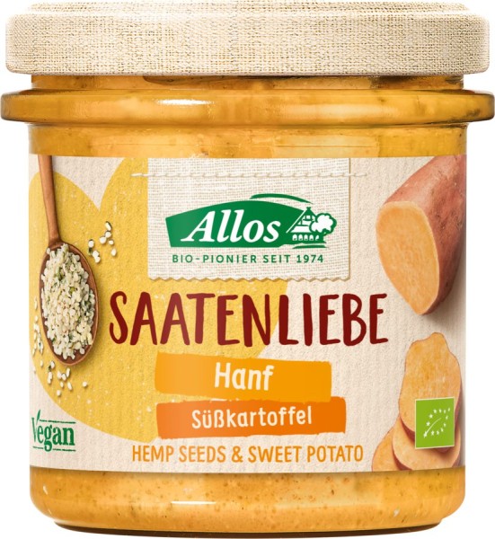 Saatenliebe Hanf Süßkartoffel, 135g