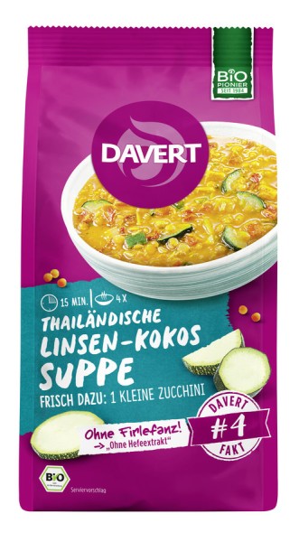 Thailändische Linsen-Kokos-Suppe, 170g