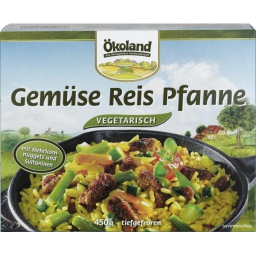 TK-Gemüsepfanne mit Reis, 450g