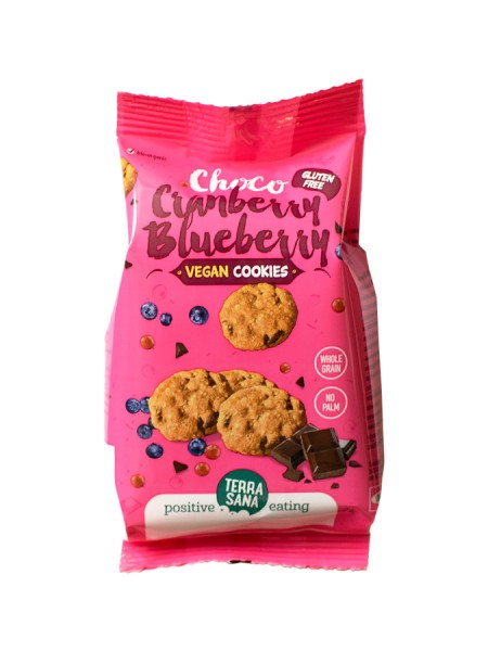 Cookies Schoko-Cranberry-Blaubeere vegan, 150g