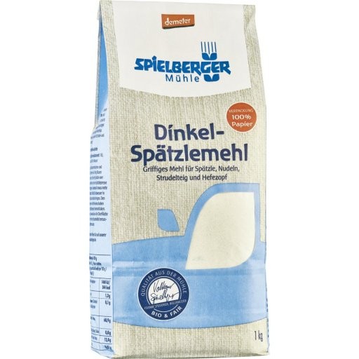 Dinkel-Spätzlemehl DEMETER, 1kg