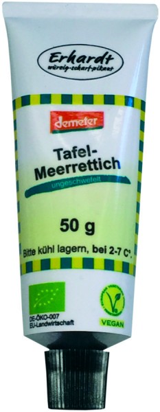 Meerrettich tafelfertig DEMETER - Tube, 50g