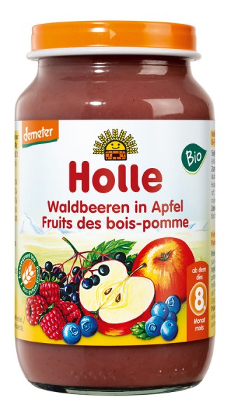 Waldbeeren in Apfel DEMETER, 220g