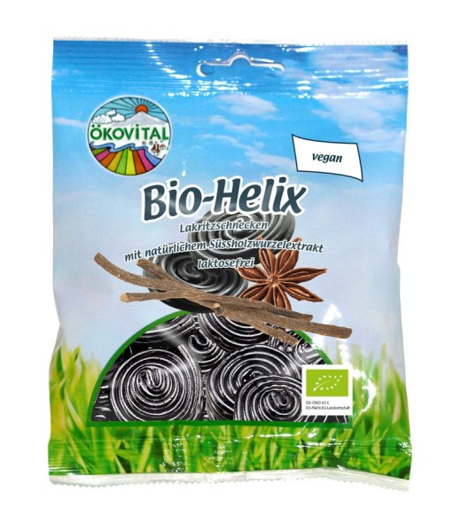 Bio-Helix Lakritzschnecke, 100g