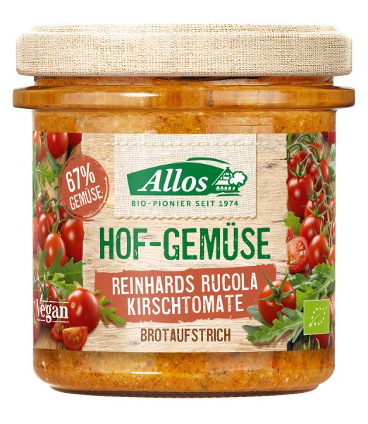 Hofgemüse Reinhards Rucola-Kirschtomate glutenfrei, 135g