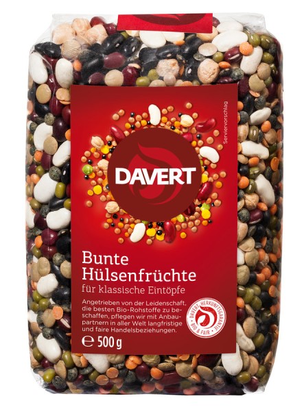 Hülsenfrüchtemischung bunt, 500g