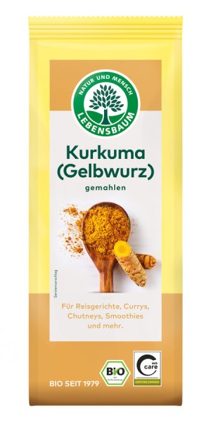 Kurkuma Gelbwurz gemahlen, 50g