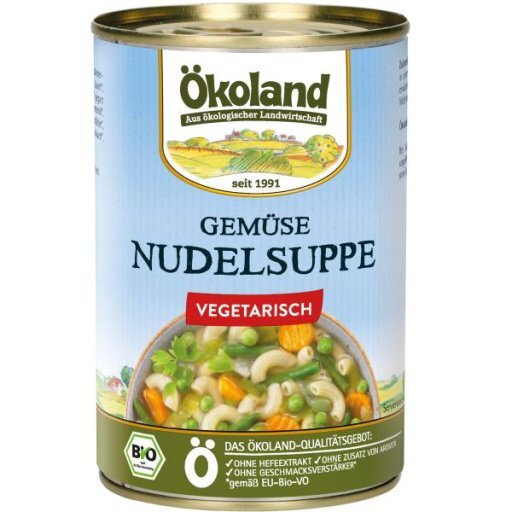 Gemüse Nudelsuppe vegetarisch, 400g