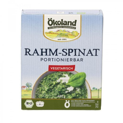 TK-Rahmspinat in Talerform, 400g