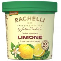 Familieneisbecher Zitronensorbet DEMETER vegan, 500ml