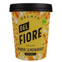 Familieneisbecher Mango & Lemongrass Sorbet vegan, 500ml