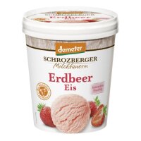 Familieneisbecher Erdbeer DEMETER, 500ml
