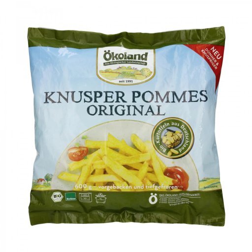 TK-Pommes Frites Original BIOLAND, 600g