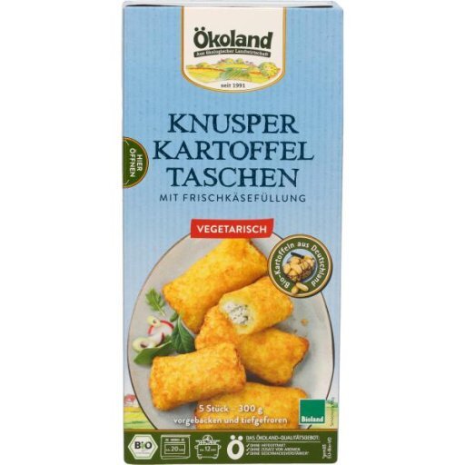 TK-Kartoffeltaschen mit Frischkäsefüllung, 300g