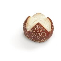 TK-Laugenbrötchen mit Sesam gebacken vegan -...