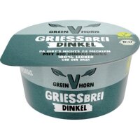 Greenhorn veganer Griessbrei Dinkel, 150g