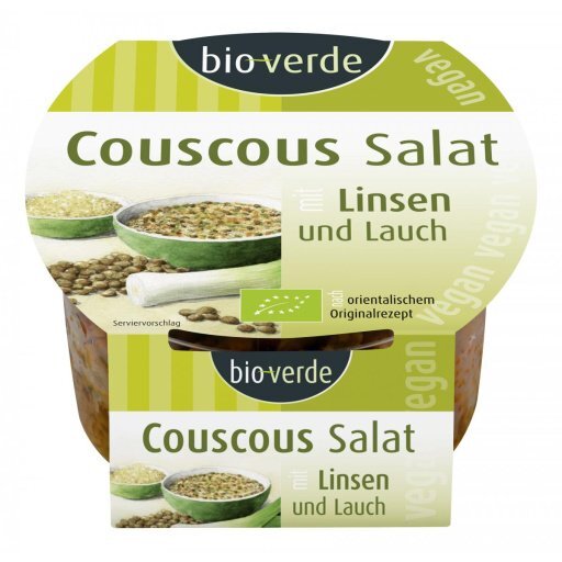 Couscous-Salat mit Linsen & Lauch vegan, 125g
