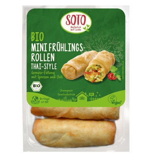 Mini Frühlingsrollen Thai-Style vegan 4St, 200g