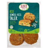 Gemüse-Reis Taler vegan 8St, 250g