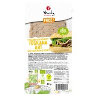 WHEATY Free! Veganer Aufschnitt Toskana Art, 80g