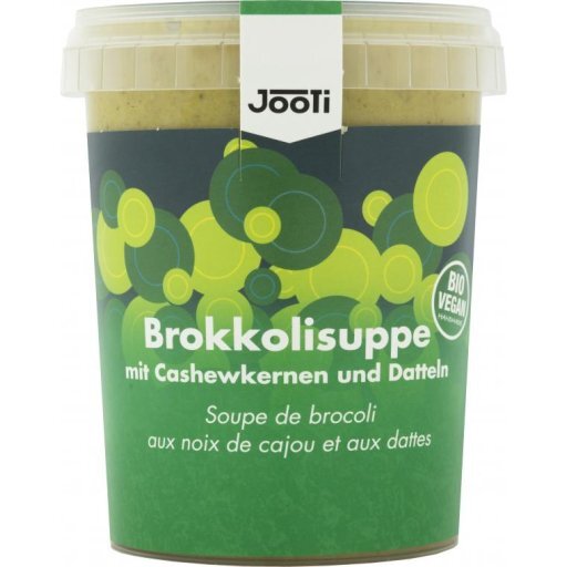 Frische Brokkoli-Cashew-Suppe, 450g