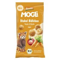 Dinkel-Bällchen Tomate & Karotte DEMETER, 40g
