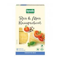 Knusperbrot Reis & Mais glutenfrei, 8x20g