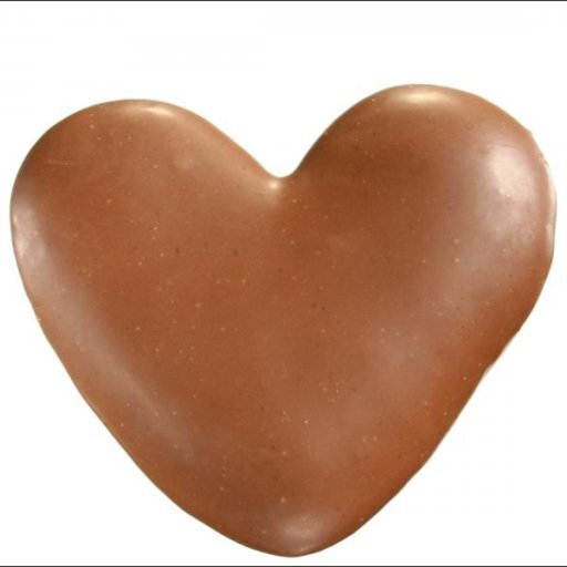 Lebkuchen-Herzen in Vollmilch - Grossgebinde, Stück