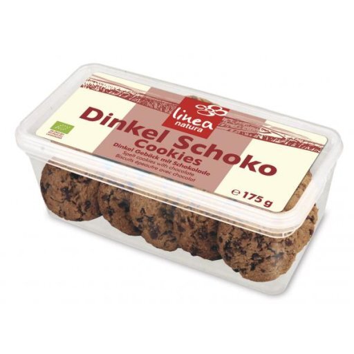 Dinkel Schoko Cookies - Mehrzweckdose, 175g