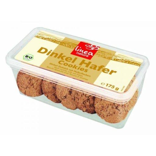 Dinkel Hafer Cookies - Mehrzweckdose, 175g