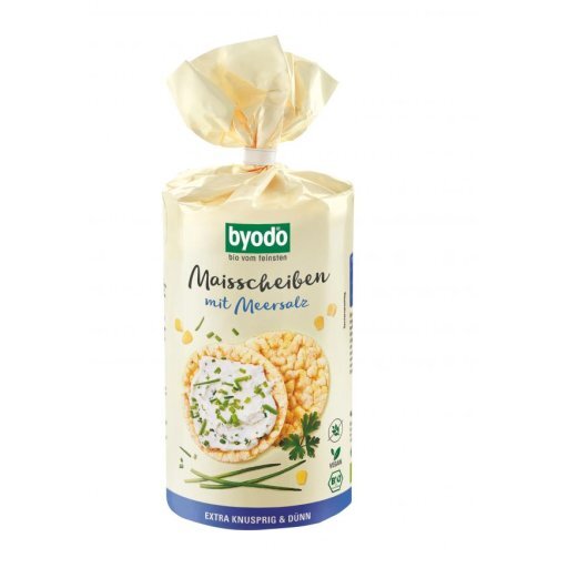 Maisscheiben mit Meersalz glutenfrei, 120g