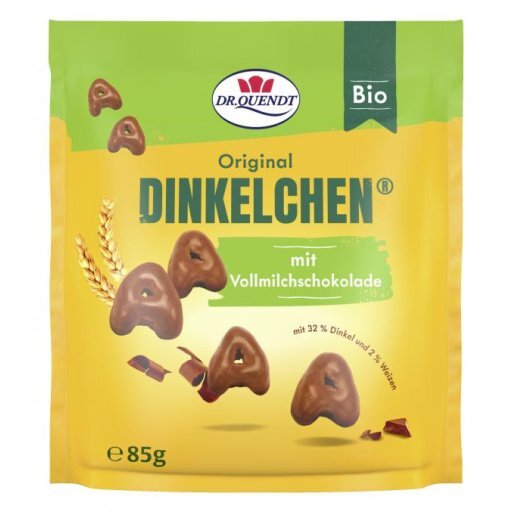 Dinkelchen in Vollmilchschkokolade, 85g