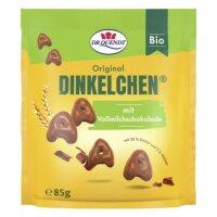 Dinkelchen in Vollmilchschkokolade, 85g