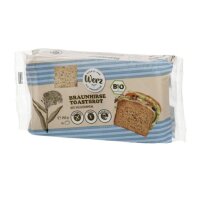 Braunhirse Toastbrot geschnitten glutenfrei, 250g