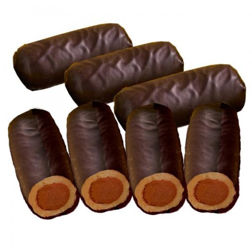 Baumstämme mit Nougat-Marzipanfüllung - Grossgebinde, Stück