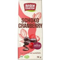 Schoko-Cranberry mit Zartbitterschokolade, 90g